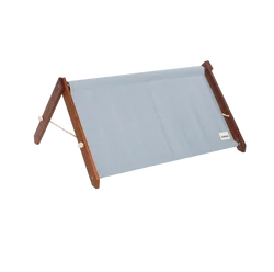 BR Large Sand free Waterproof 2 Adult Padded Beach Mat Chairs Picnic Blanket Outdoor Wooden Frame Canvas Sun Bed Lounge Recliner