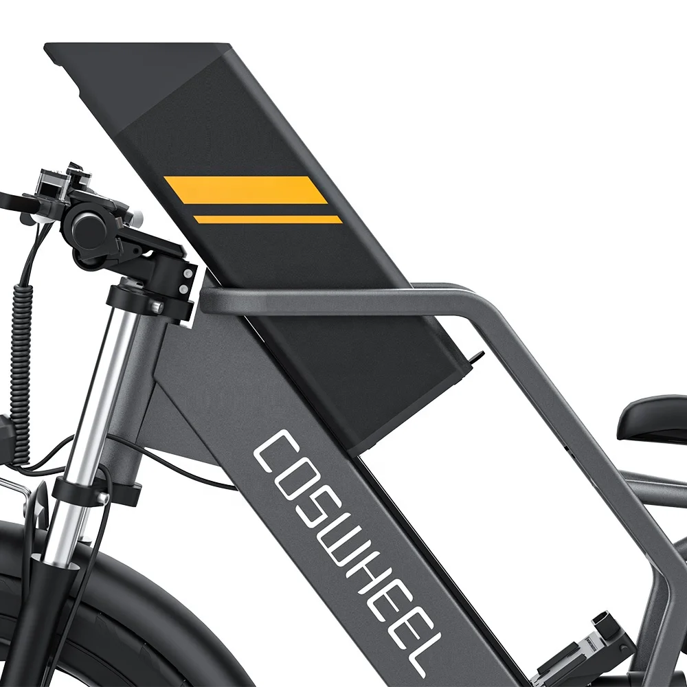 Китайский Электрический велосипед Coswheel T26 Ebike 48 В 750 Вт 1500 Гибридный дорожный электровелосипед