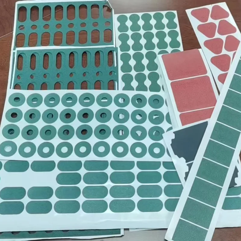 Paper material Li-ion battery insulator ring battery factory customization Self-Adhesive Electrical Insulating barley paper