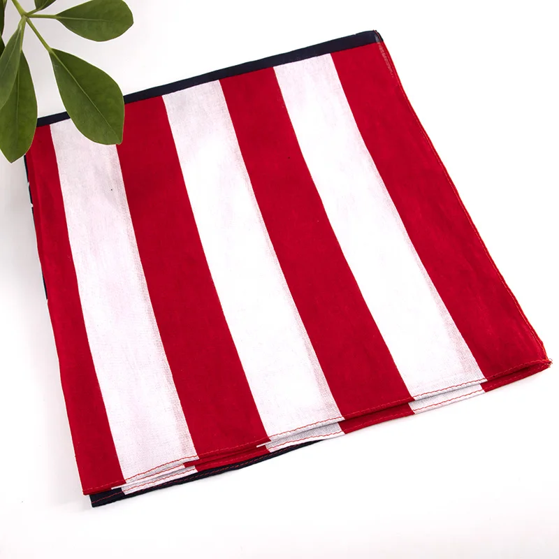 Wholesale Custom Caribbean Flag 3d Digital Printed Cotton Hip Hop Headwear Bandana