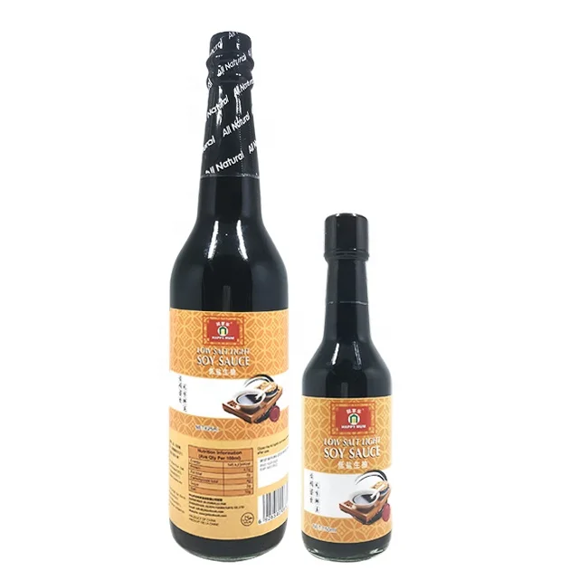 JOLION Private Label KOSHER HALAL HACCP BRC Sugar Free halal less sodium black bean light soy sauce 150ml