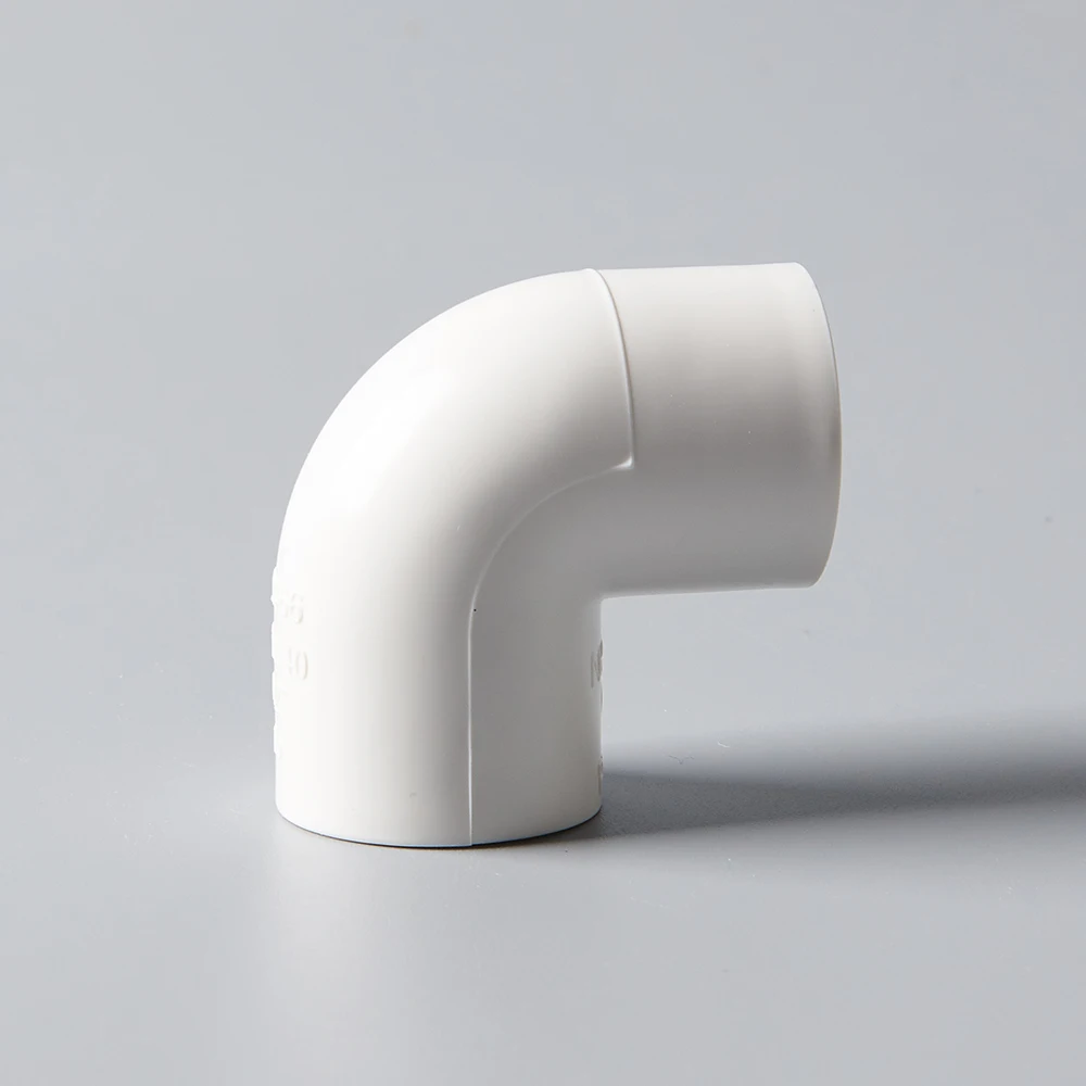 Wholesale ASTM D1785/2466 pvc 1/2 pipe fitting plastic connector 90 degree elbow