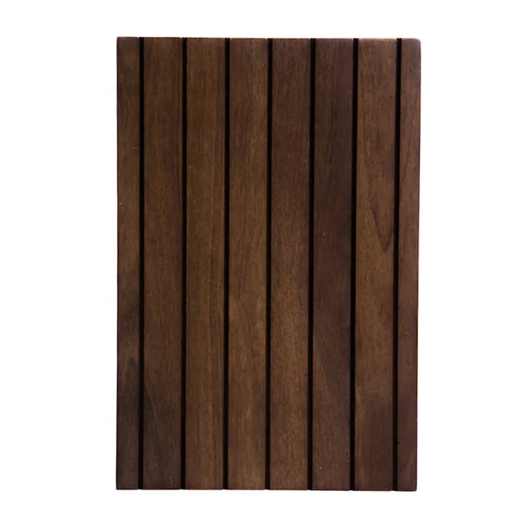 Dongguan MUMU 3D Solid Wood Luxury Decorative Wall Interior Ceiling Cladding Siding Plank Wood Slats Panel