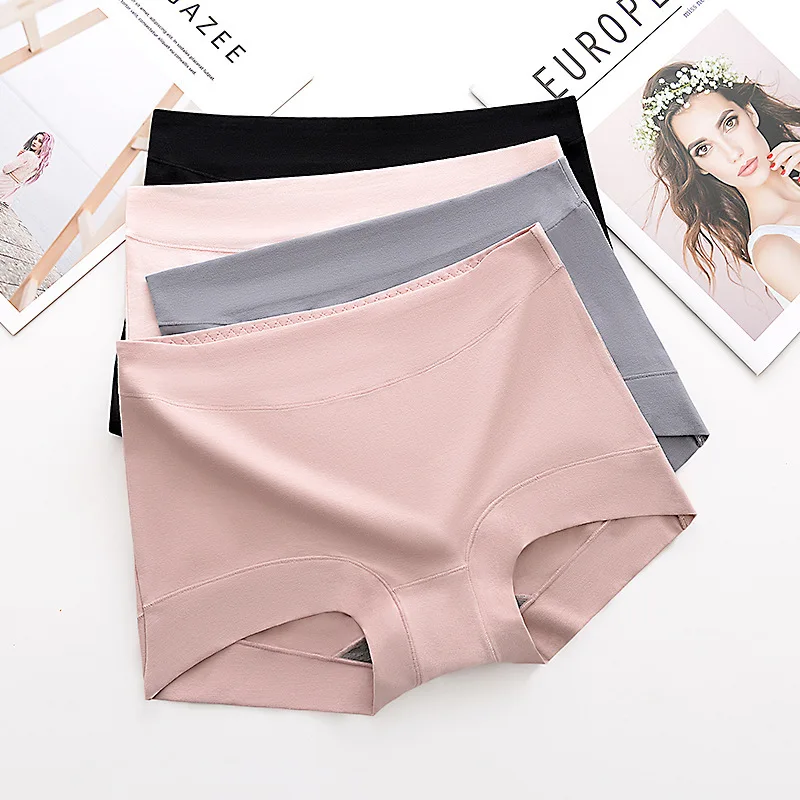 Calzon Culotte pantaletas Трусики бондаж OEM и ODM шортики Boyleg 105 кг. плюс размер чистого хлопка женские трусики 100 из для
