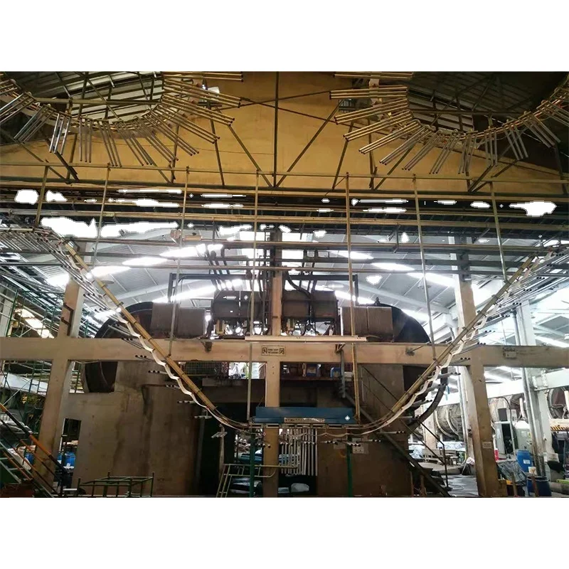 leather hanging  conveyor assembly line hanging line chain conveyor for tannery