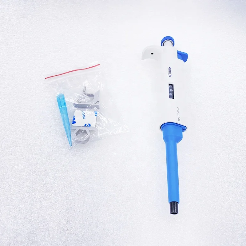 New Lab Micro Pipette  KETHINK  single-channel adjustable volume plastic pipette pen for lab/ medical use
