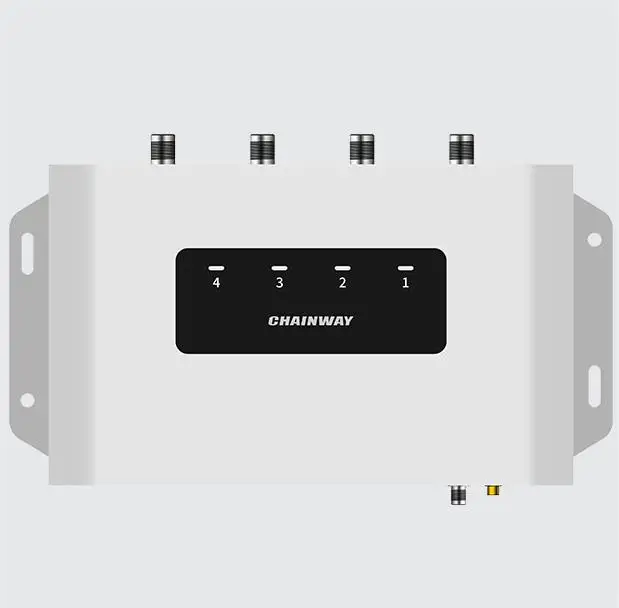 Chainway U300 android 11 OS 4 port or 8 port uhf rfid fixed reader with RJ45, RS232, E710 / R2000