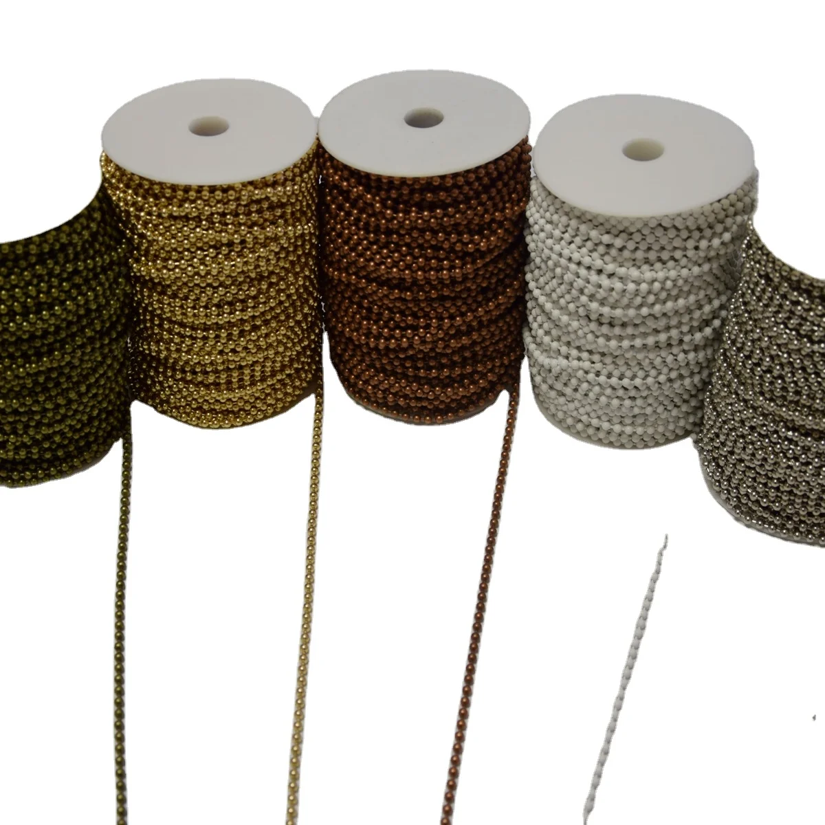 Roman blind metal steel beads chain 4.5mm ball roller curtain