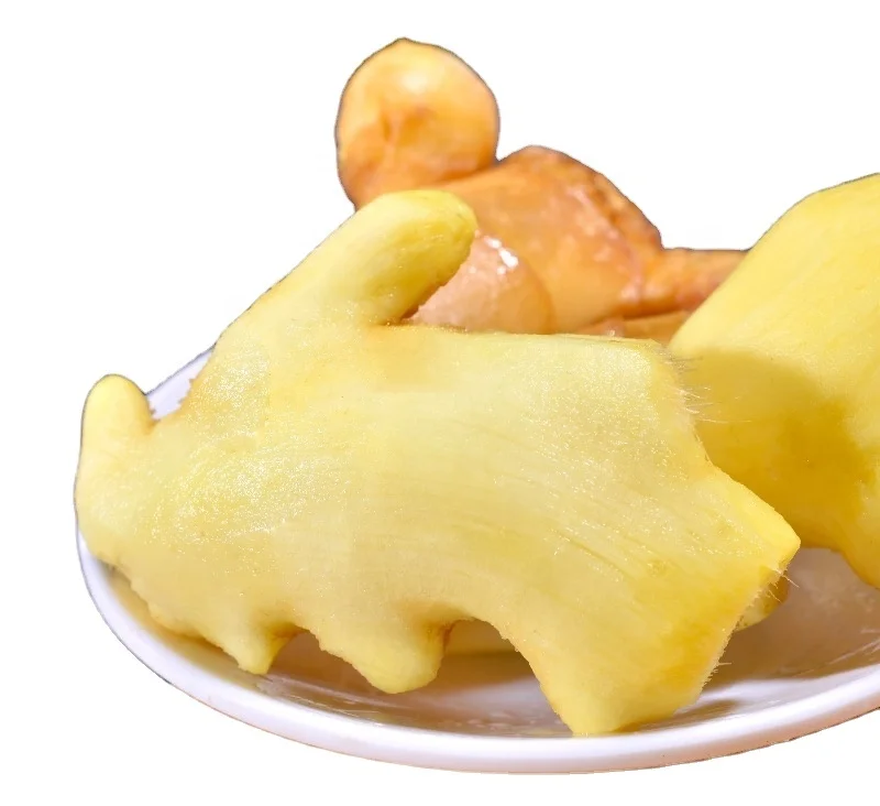 
Young Fresh Ginger Chinese Year Round from Gansu 2020 Crop Grade 1 Natural Taste 0.5 Kg 10 Ton Carton Gansu Province Yellow 