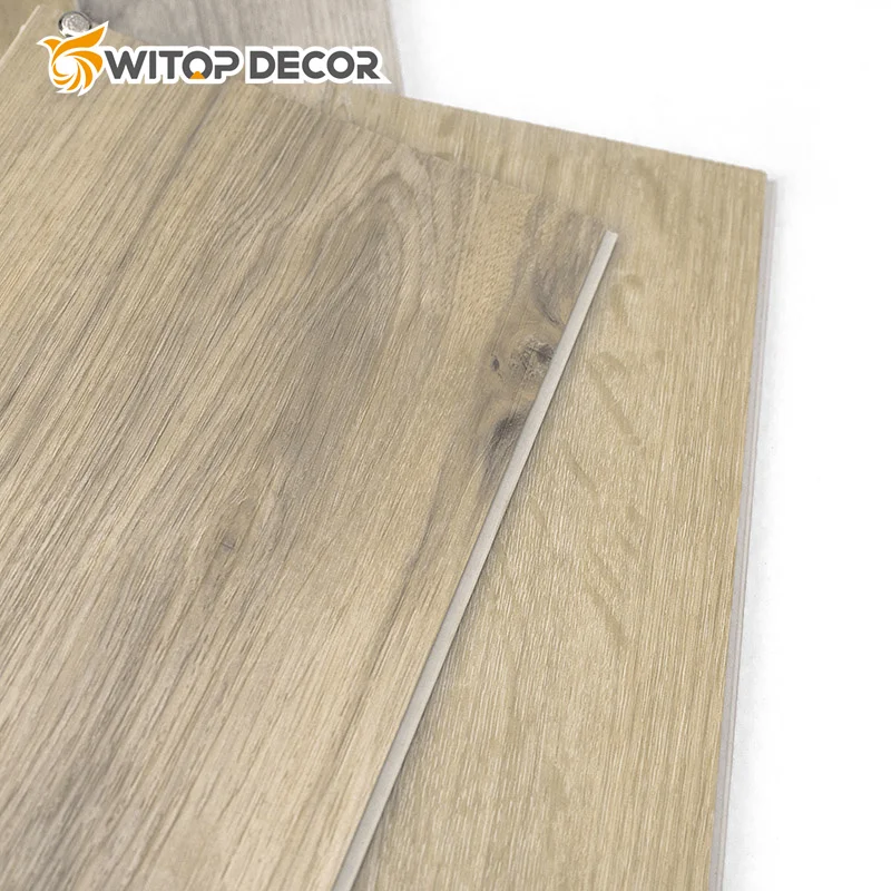Good Indoor Decoration Material Spc No Glue Click Vinyl Floor