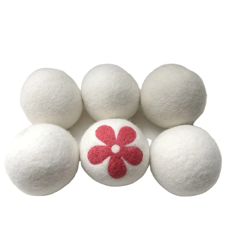 sheep eco friendly natural woolen laundry blend felt drying balls wool dryer balls organic