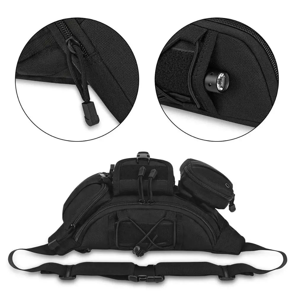 Tactical Fanny Pack  MOLLE Waist Pack Bag Tactical Pouch bag