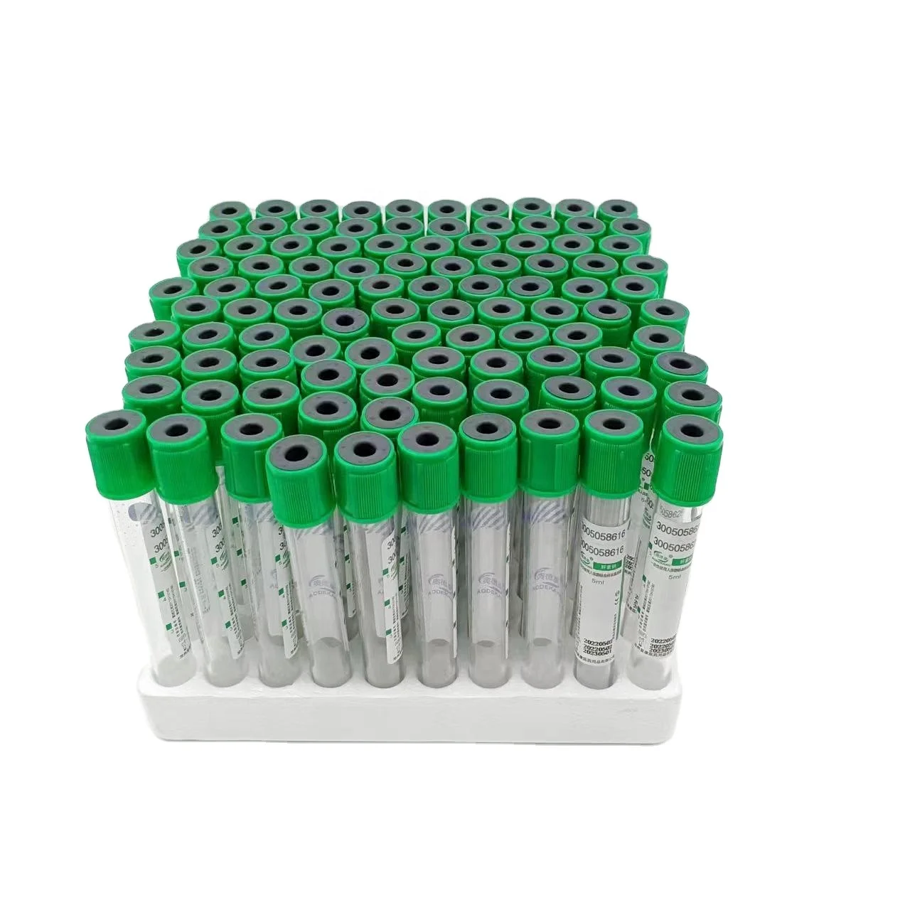 Factory Direct  Containers for  Venous Blood Specimen Collection Sodium Heparin Vacuum Blood Collection Tube
