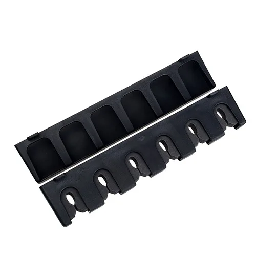 Alpha Artificial vertical or Horizontal Fishing Rod Display Rack 2 pairs Wall Mount EVA+ABS Fishing Rod Holders Support Rack