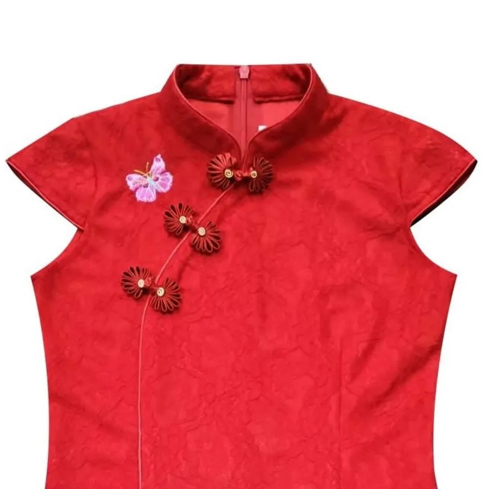 Chinese traditional cheongsam traditional clothes for women qipao cheongsam Summer Dress Fashionable