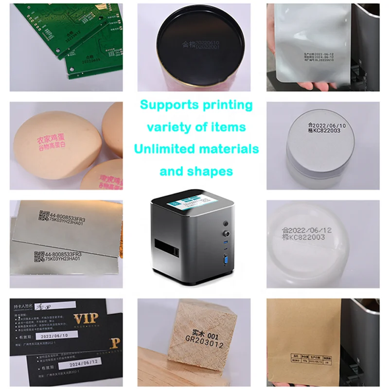 Strong Durable China Manufacture Coditeck Static Inkjet Printer Date Coder Printing Machine