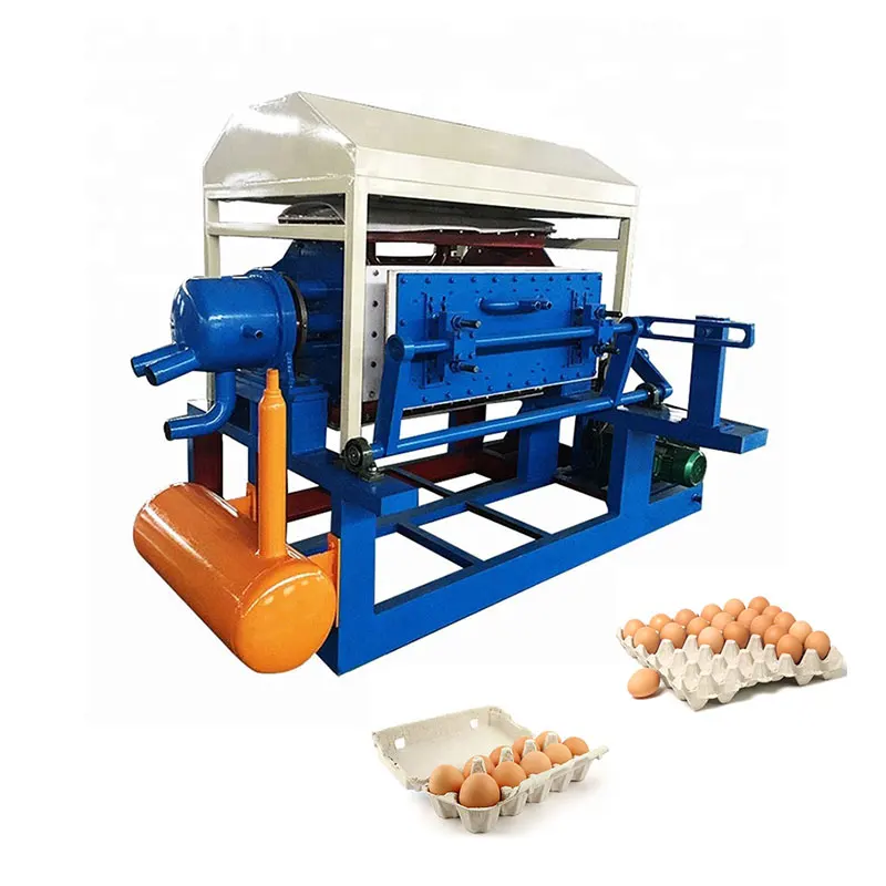 Recycling paper machine automatic egg tray pulp making machine price