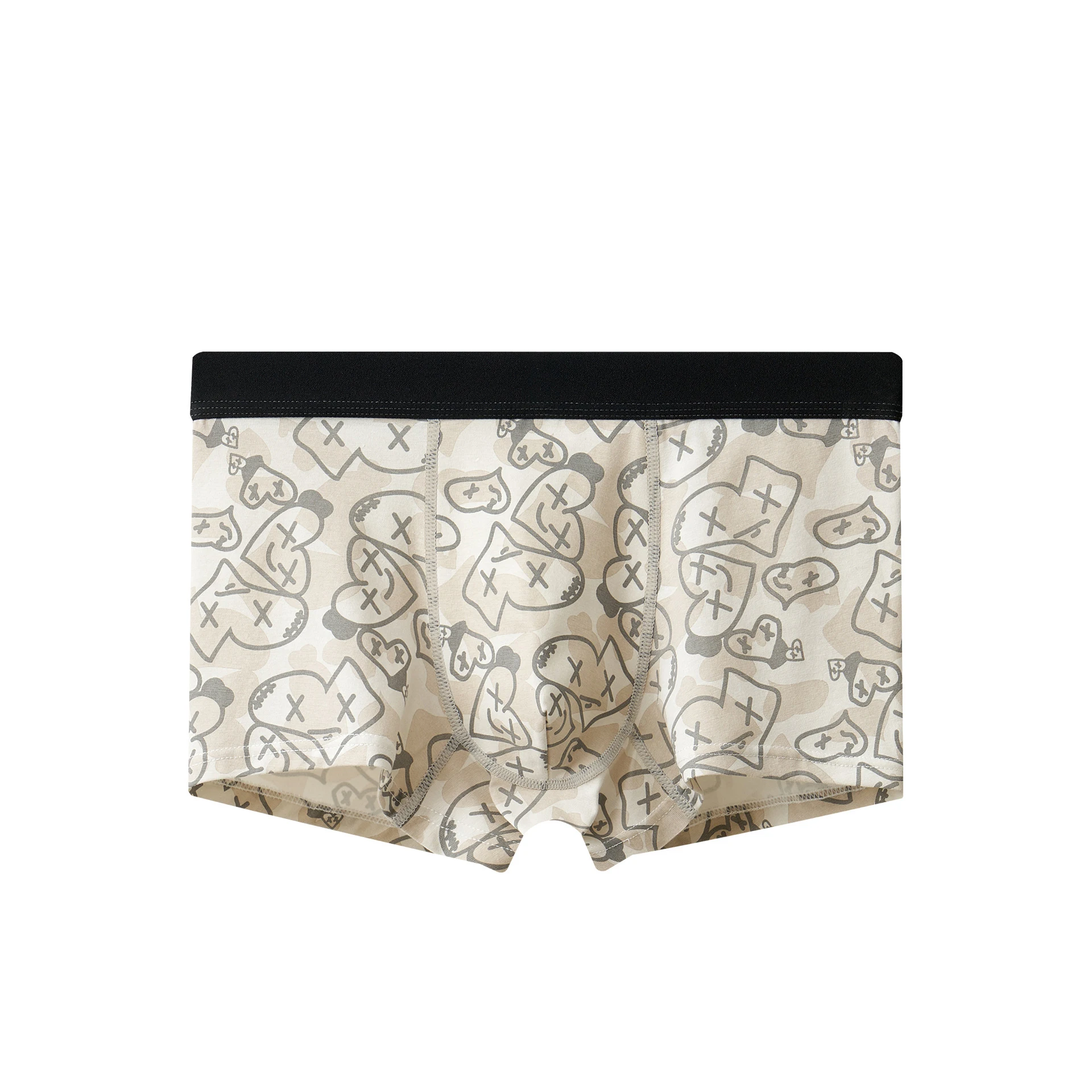 Custom Sexy Polyester Mens Boxers Briefs All Of Print Totem Organic Cotton Underwear