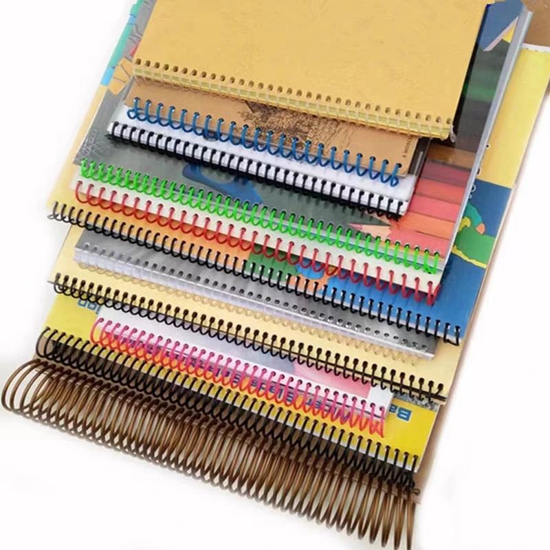 Wholesale Price A4 A5 Notebook with Spiral Plastic Binding Ring Lightweight and Versatile