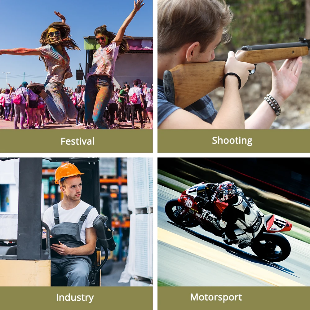 Filter Music Soundproof Silicon Sleeping Earplugs with Metal Tube