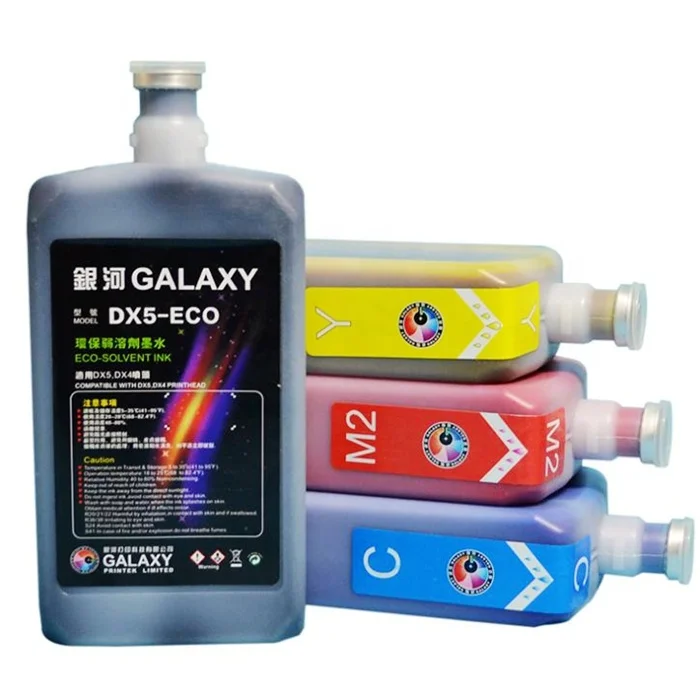100% Оригинальные экосольвентные белые чернила jetbest galaxy dx5