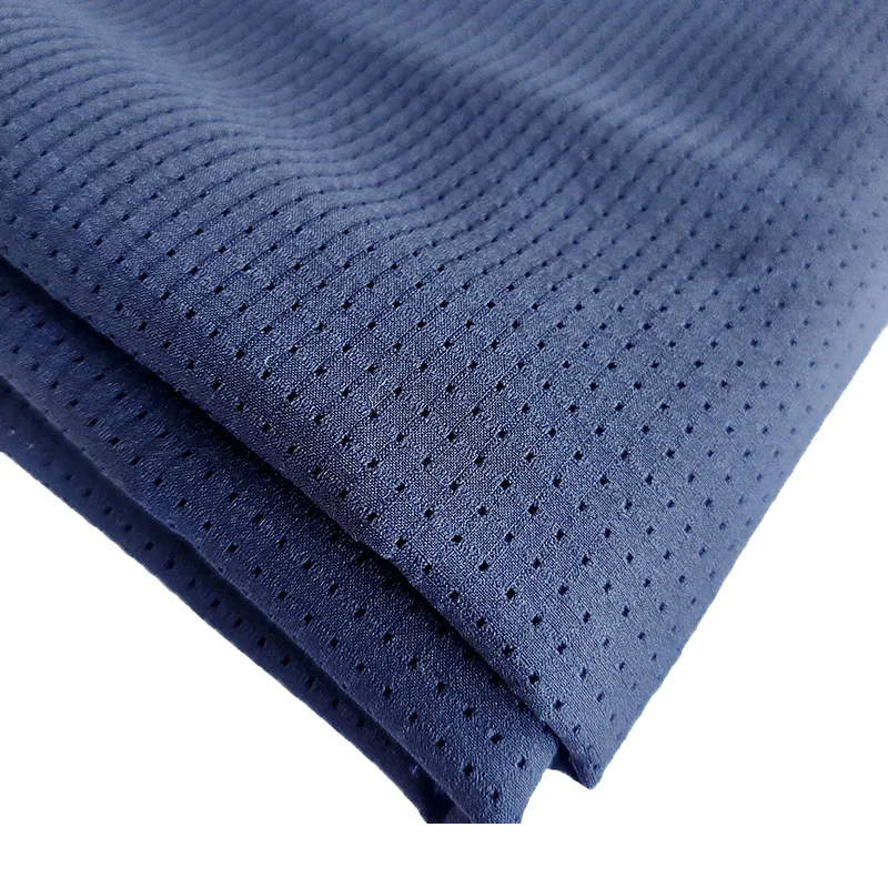 Экологически чистая натуральная дышащая ткань быстросохнущая тканая сетчатая T400 используемая для толстовки и шорт