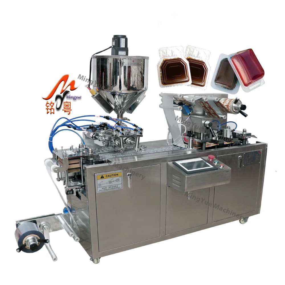Tablet/Pill/Capsule/Honey/Paste/Ketchup Pharmaceutical Blister Filling and Packaging Machine