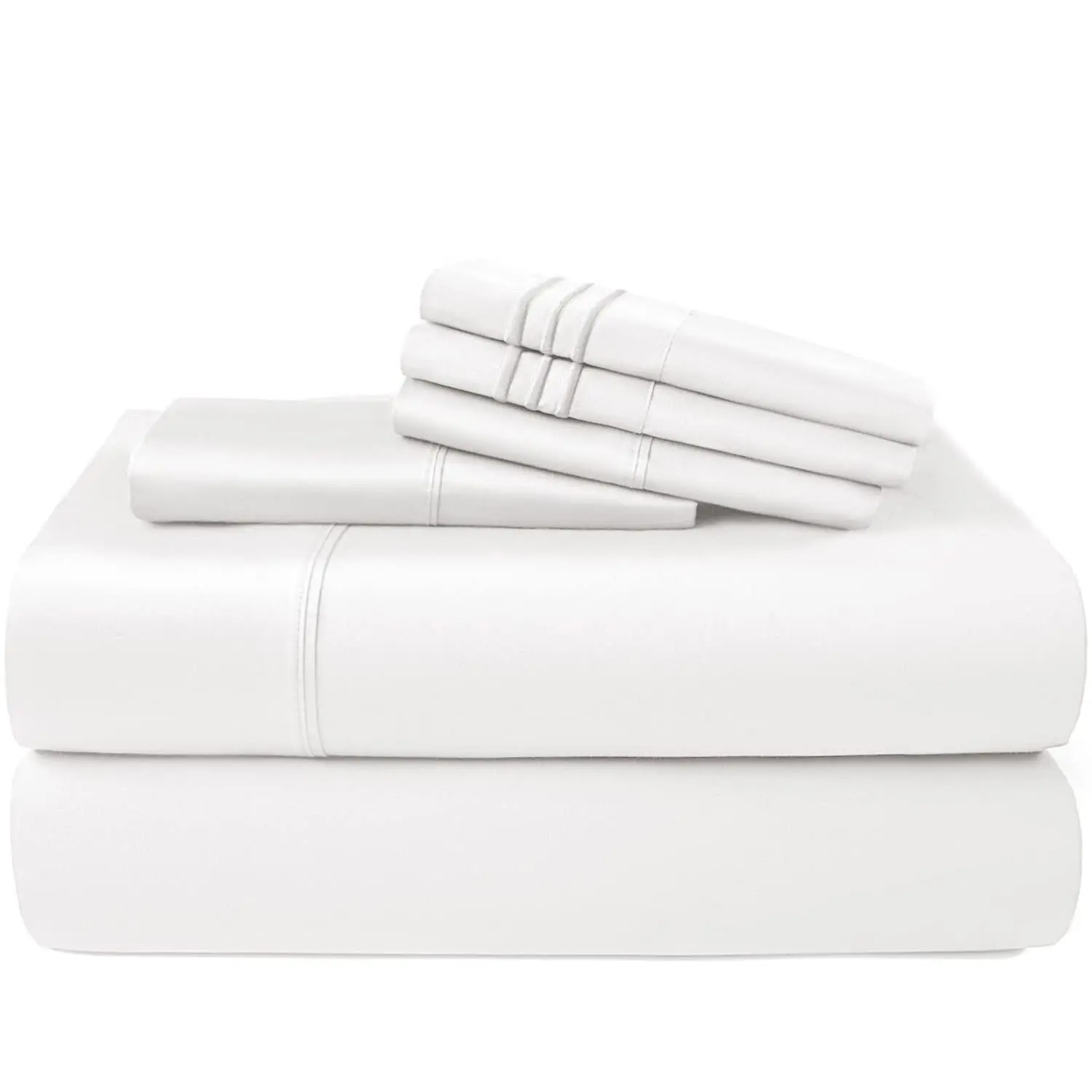 Customized Color Cotton Sheets Twin Full Queen King Size for Hotel Bed Sheet Hotel Flat Sheet for Hotel and Home Plain 80 4 Pcs