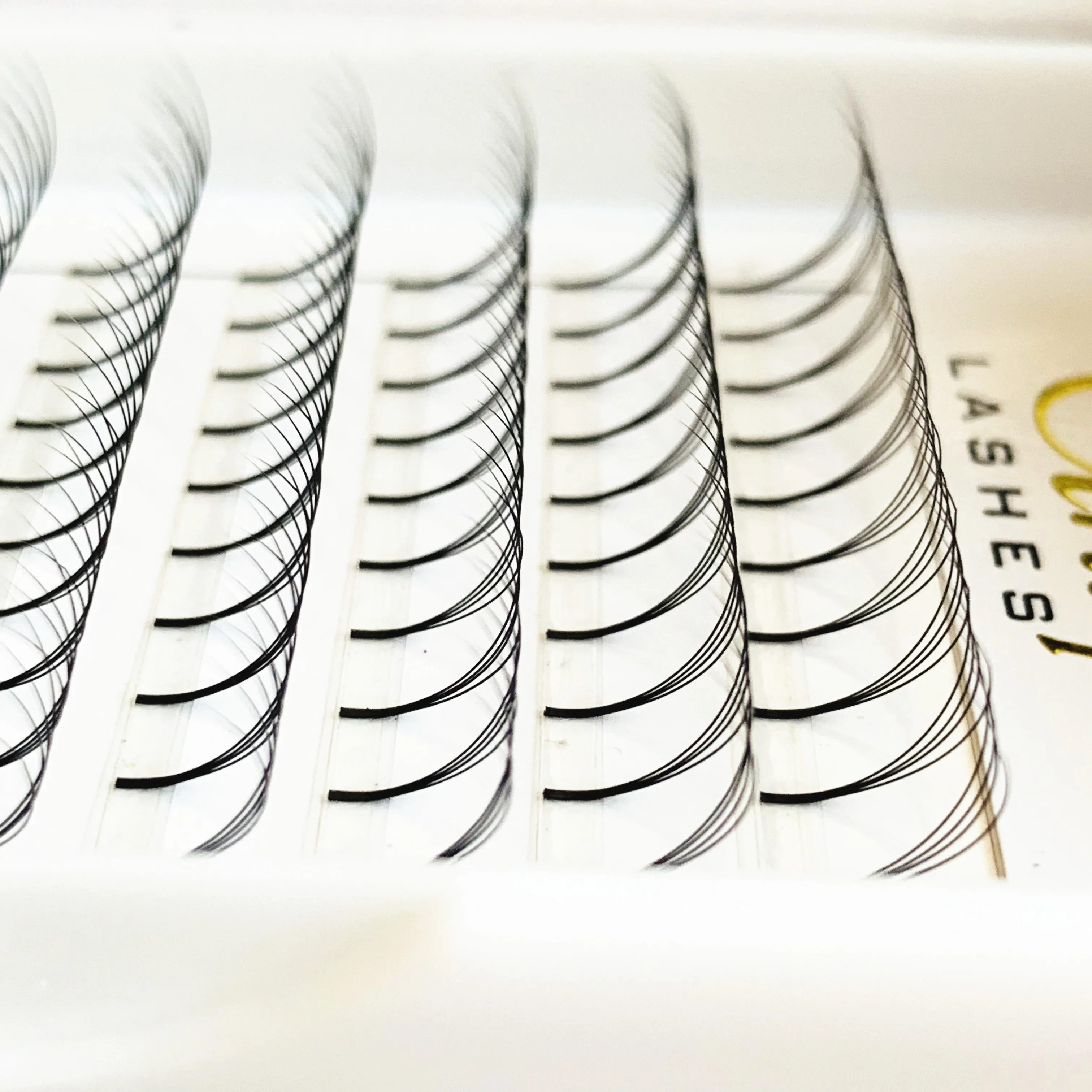 Cashmere handmade premade volume fans long stem 3d 4d 5d 6d C D curl 8-15mm premade fan eyelash extension 7d 8d 9d silk lashes