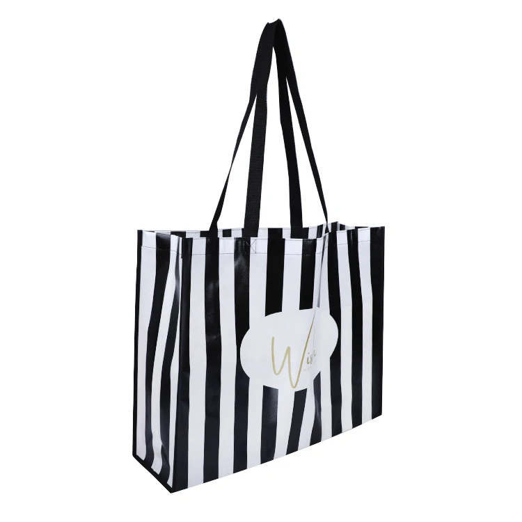Eco friendly fashion reusable non woven fabric shopping non-woven bag custom logo