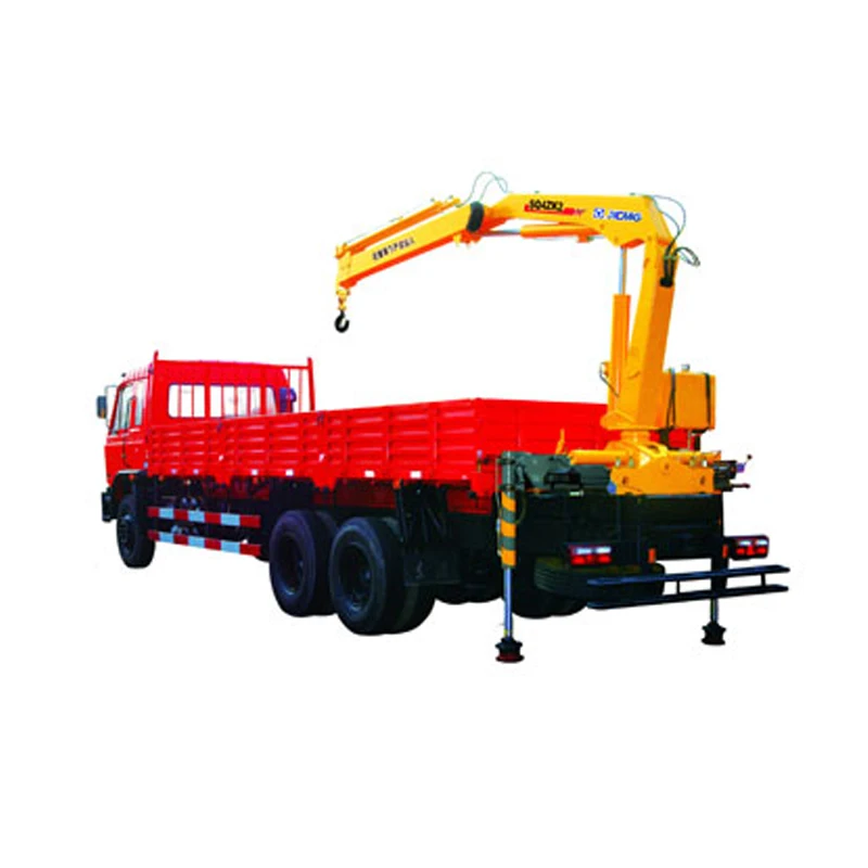 4 tons small hydraulic Knuckle boom truck lift crane with foldable boom for sale