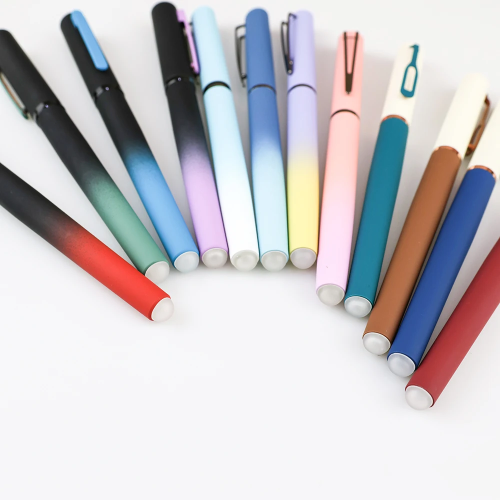 hot selling products 2024 for japan erasable highlighter pen fountain roller pen customised fancy pen