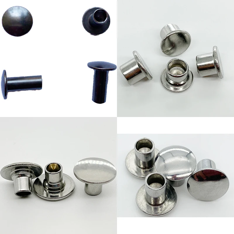Custom various semi-tubular rivets pop  aluminum steel stainless steel rivet