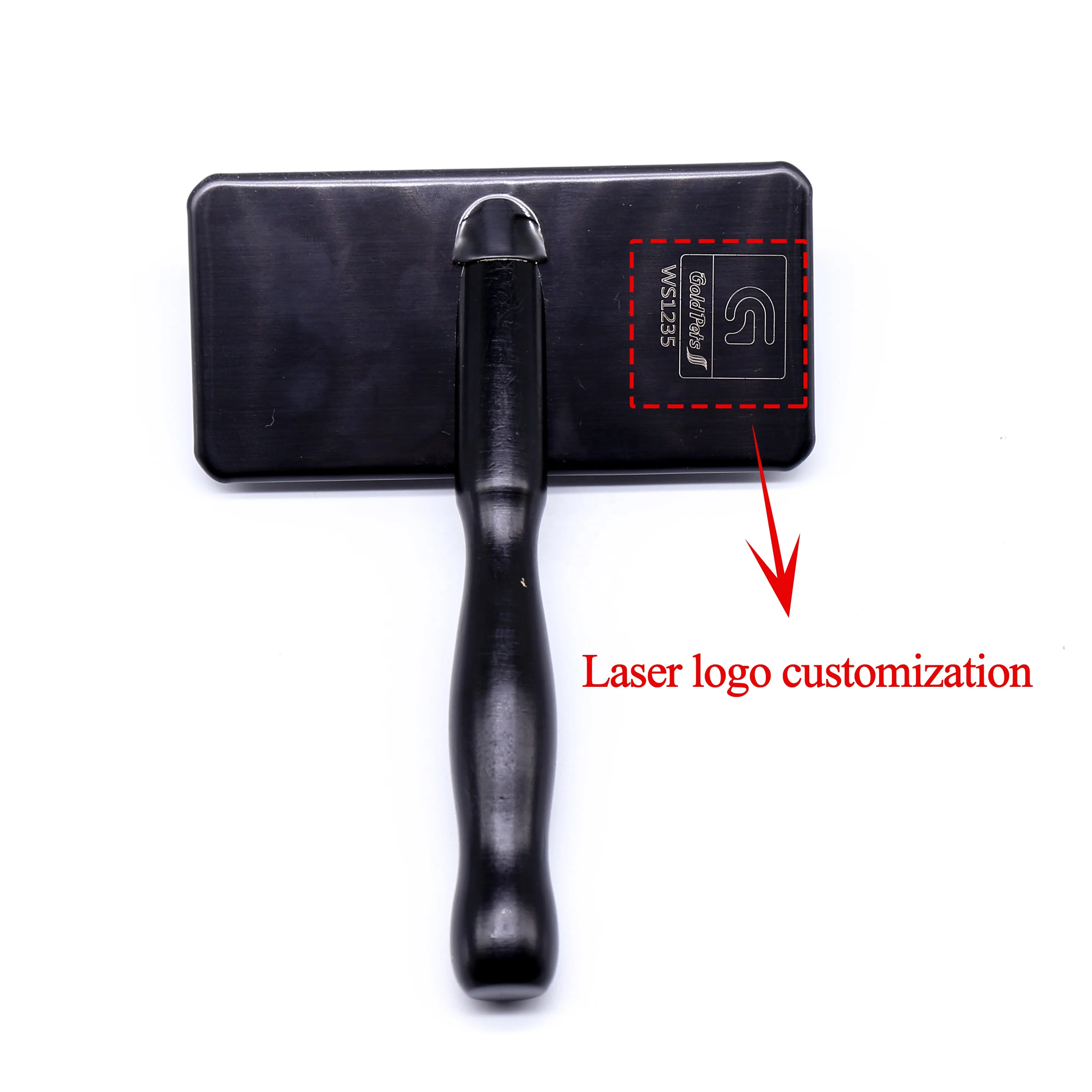 Jw Pet Gripsoft 2 Sided Cleaning Slicker Comb Brush Les Pooch Soft Pin For Dogs Poodles Small