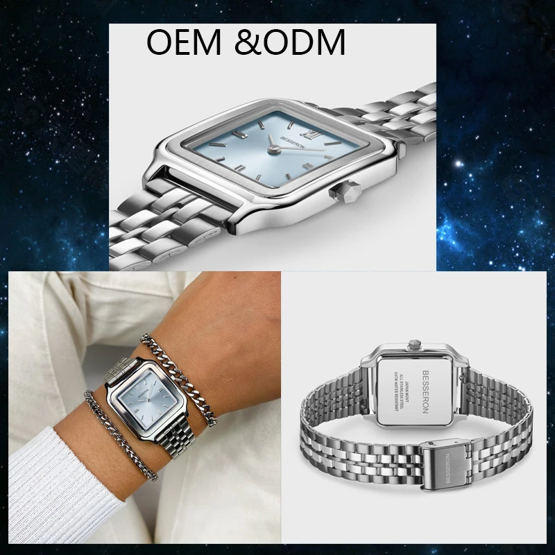 2024 trends 26*34mm imported japan quartz movement changeable band lady watches