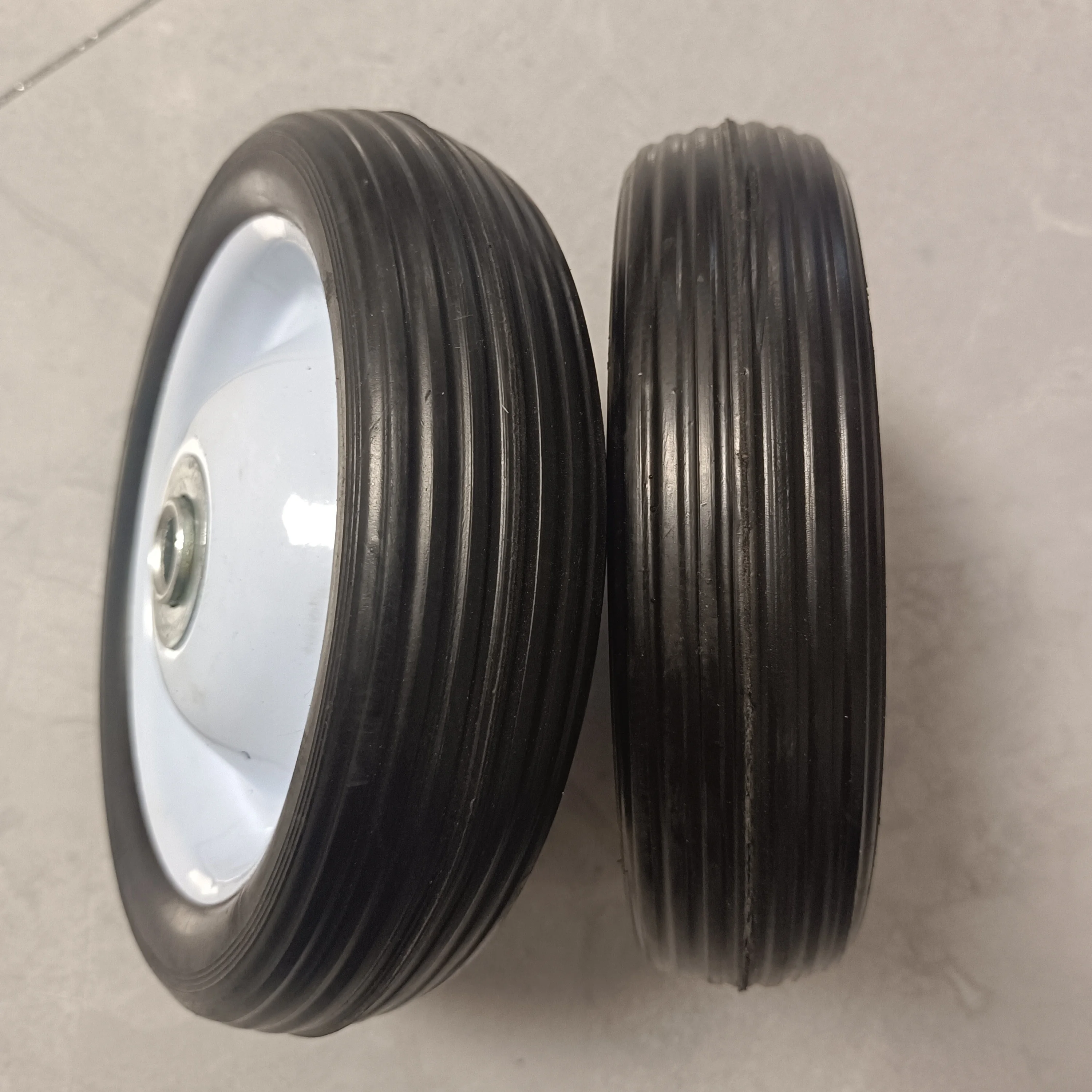 7' solid rubber wheel for mini agricultural machinery