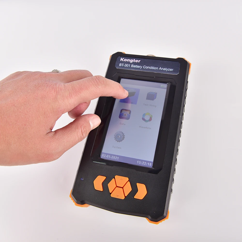 Handheld battery tester internal resistance test battery impedance battery condition for capacity judgement