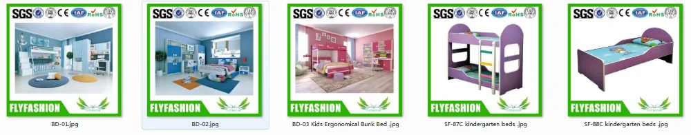 Hot selling school bed metal loft children bed for dormitory and bedroom