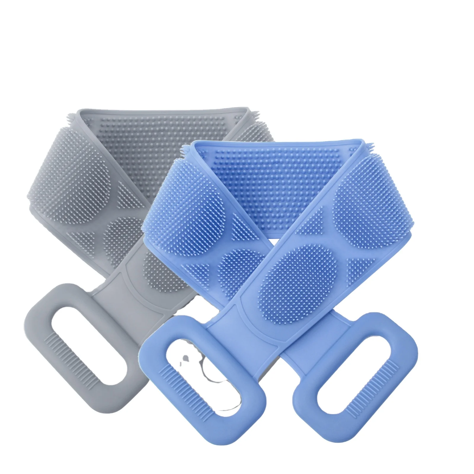 AMAZON Wholesale Soft Back Mud Peeling Body Massage Shower Silicone Bath Body Brush