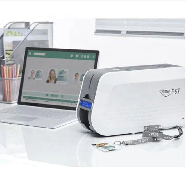 Card Printer Clear Patch-type Laminate 659390 For IDP Smart 51 & 31Printers