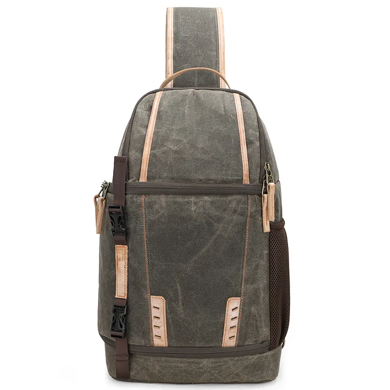 Leather photography bag Single Shoulder Camera Bag oblique cross camera bag