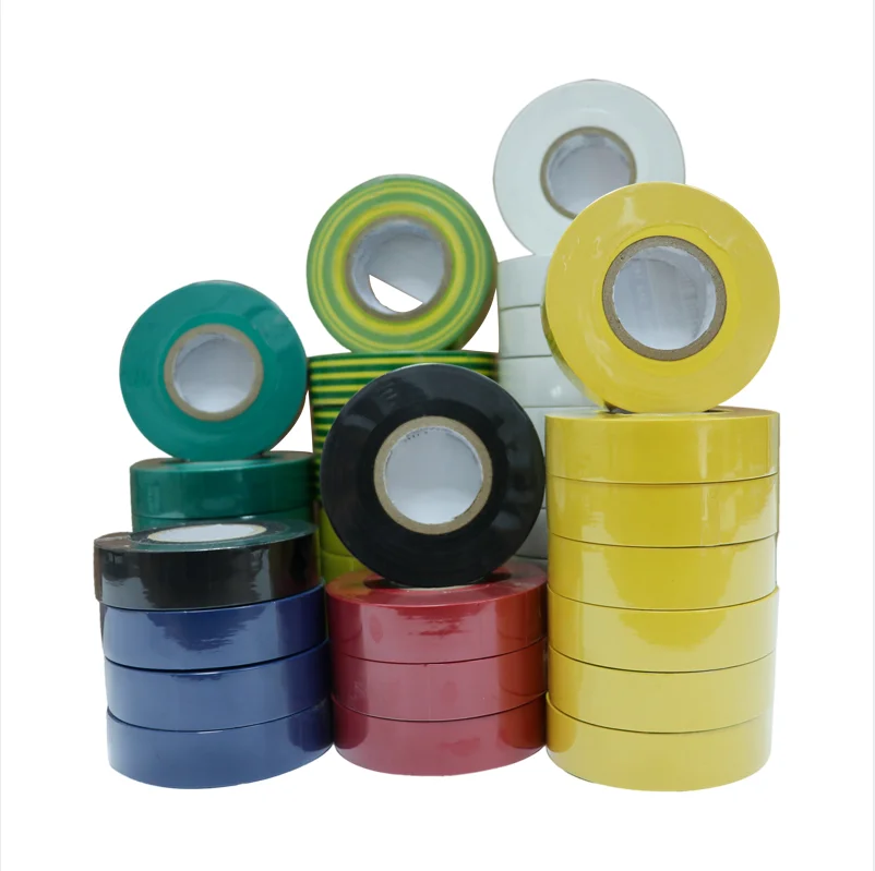 Manufacturer wholesale PVC electrical tape insulation waterproof lead-free black tape wire sealing and binding tape