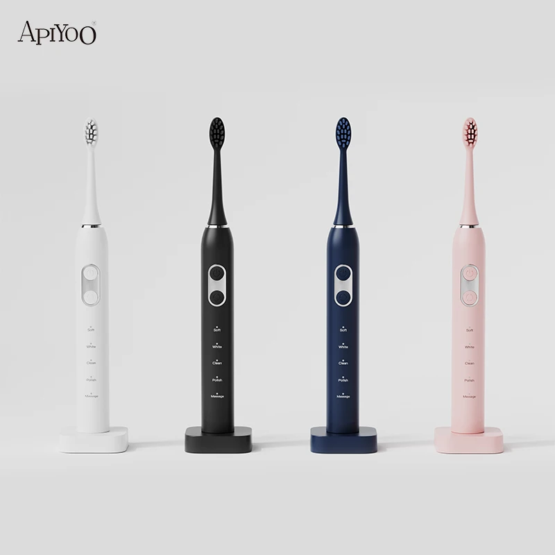 China Manufacturer IPX7 40,000 Strokes Automatic Rechargeable Sonic Electronic Electric Toothbrush