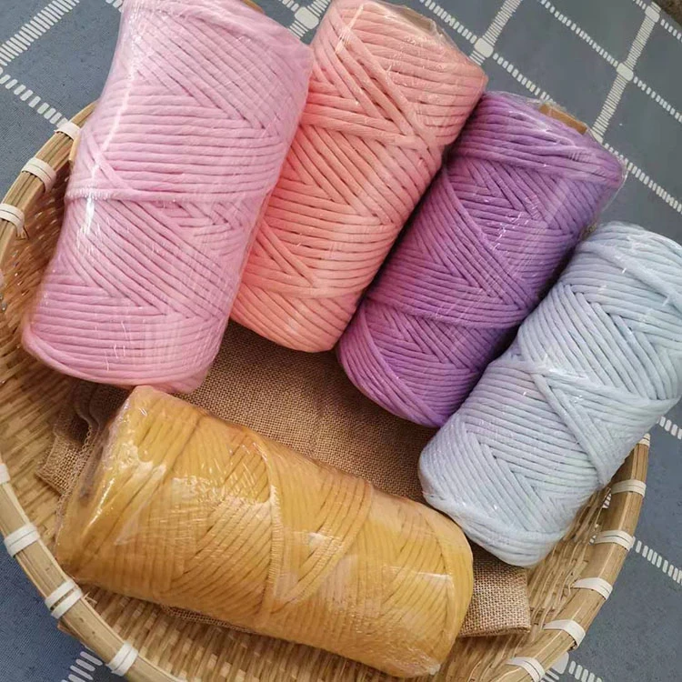  twisted braided cord 3 mm 100 meters linen cotton