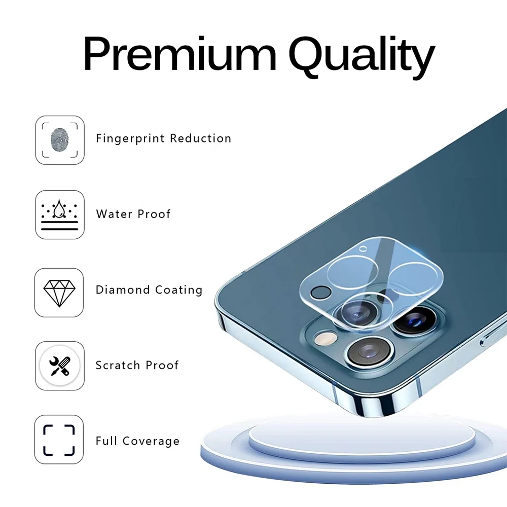 Tempered Glass 9h Camera Lens Super Shield Cell Phone Accessories Camera Screen Protector For iPhone 15 Plus