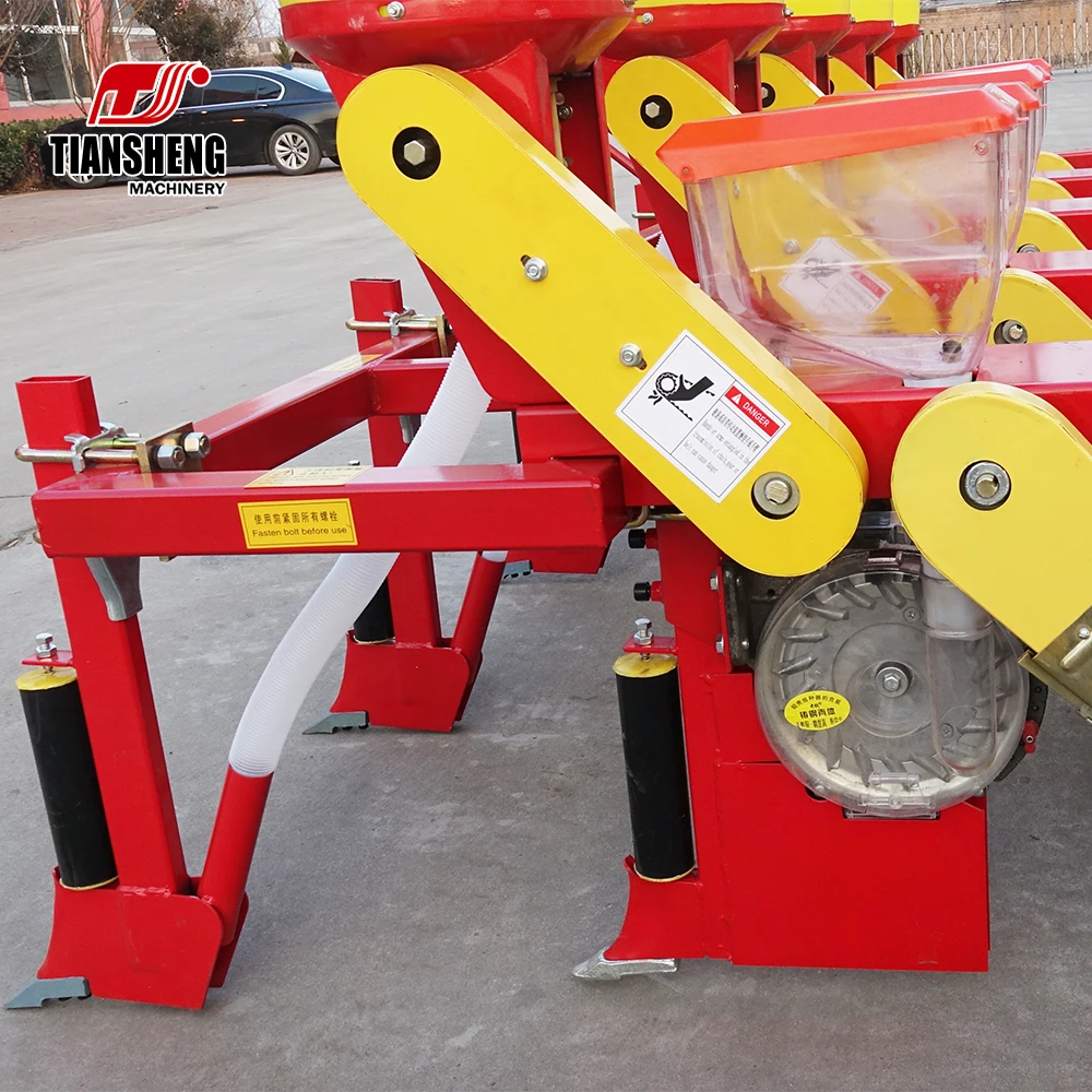 TIANSHENG new products hot selling low price maize planter with tractor