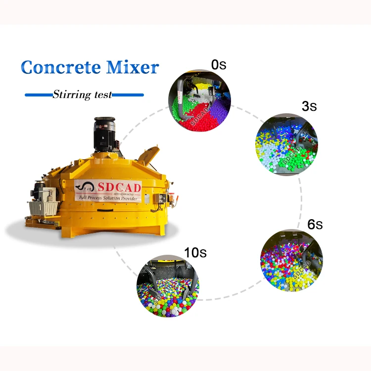 Промышленный вертикальный вал планетарный смеситель цемента для последовательной производительности