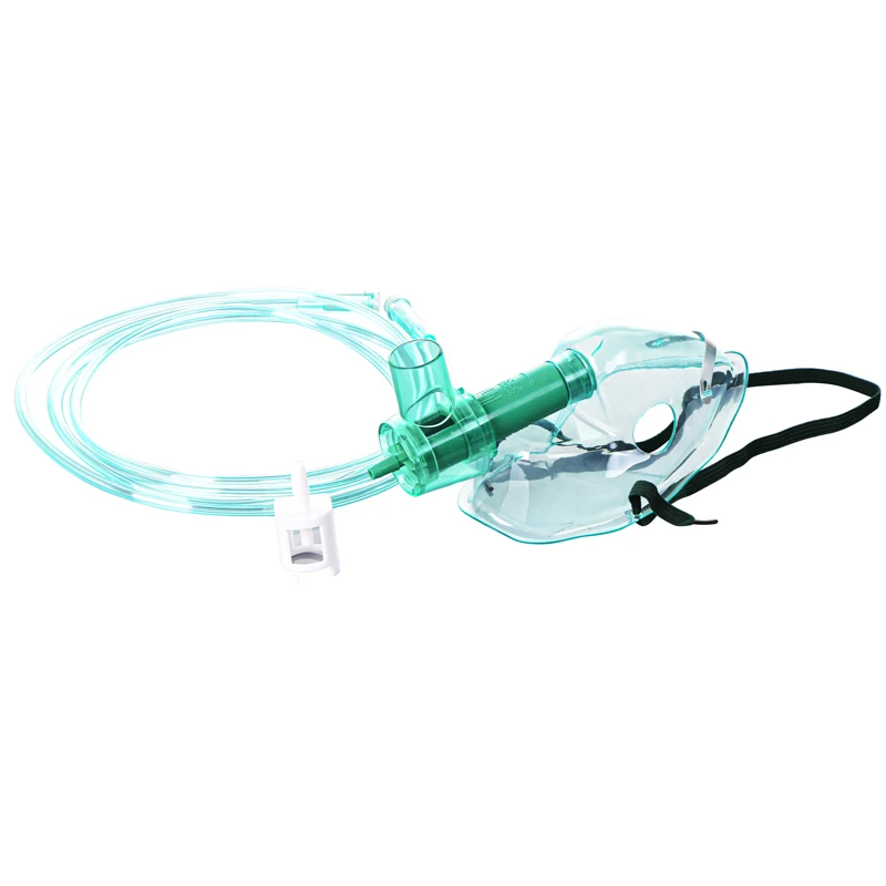 Medical Grade PVC Disposable Reusable Long Tube Venturi Mask adjustable venturi oxygen mask
