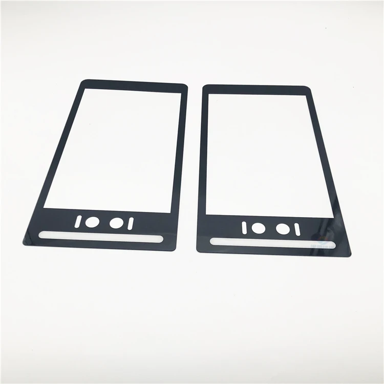 Custom-made 1mm 2mm Tempered Cover Glass for Intelligent Face Recognition System