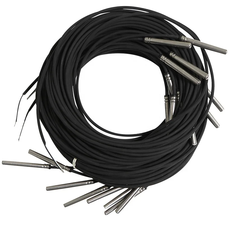 IP67 IP68 waterproof temperature sensor TPE Overmolding NTC Thermistor Temperature Sensor
